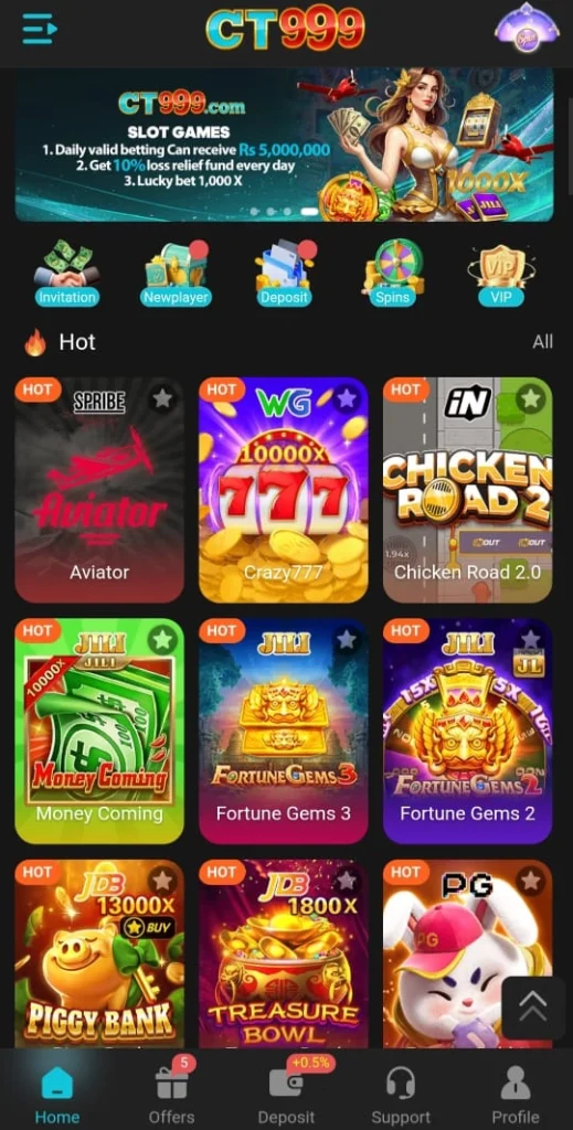 CT999 Game Download Login